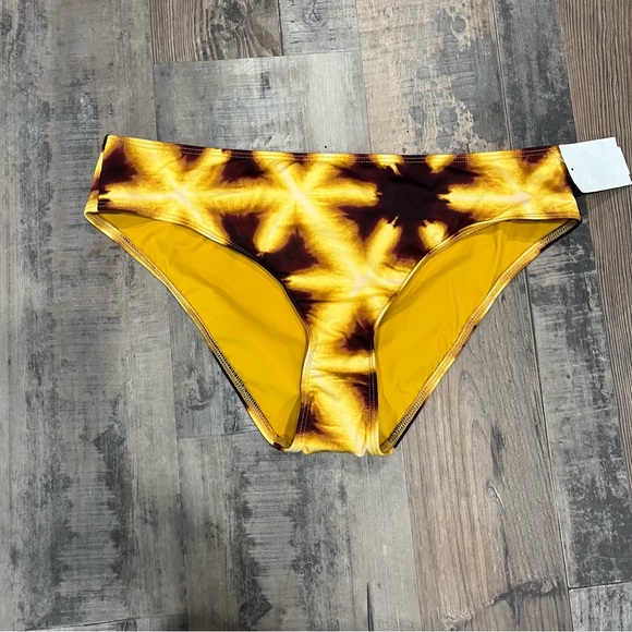 ULLA JOHNSON Dani Bikini Bottom In Amber - Picture 1 of 6